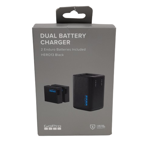 GoPro Dual Battery Charger CPSS1B with 2 Enduro Batteries (LN)
