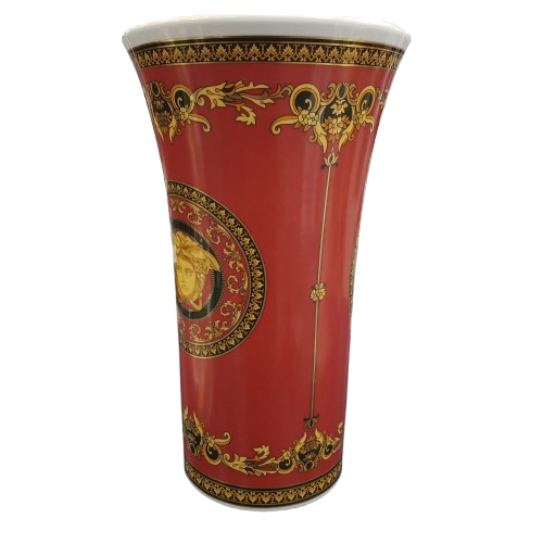 Medusa Vase by Versace & Rosenthal – H. 34 cm – **Pickup Only**