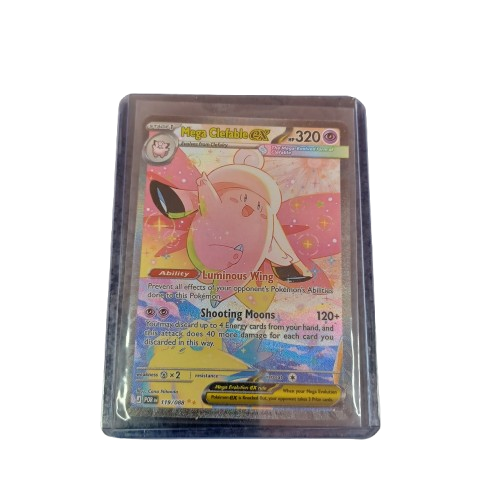 Pokemon Card Mega Clefable Stage One Mega Clefable HP320 119/088 Shooting Moons (LE)