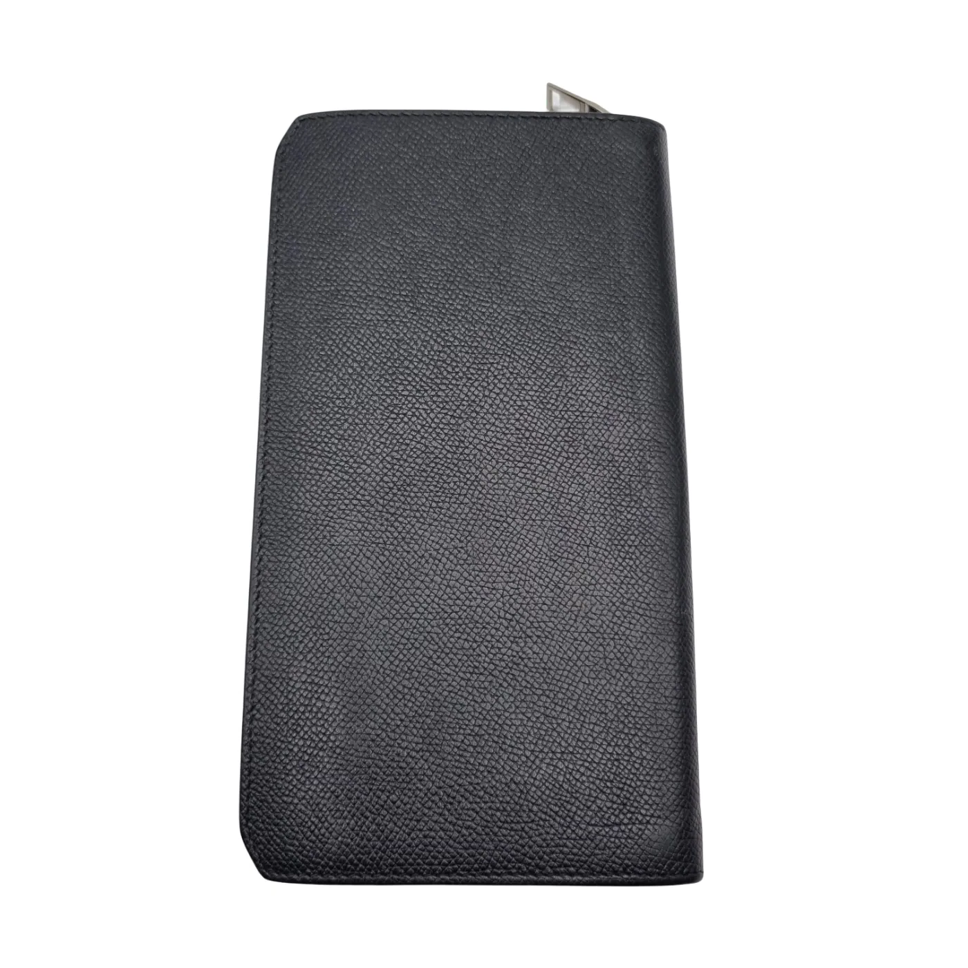 Balenciaga Black Plain Men’s Long Wallet (358297)