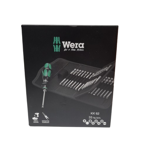 Wera 059297 33Pce Kraftform Kompakt 62 Bit Set (LN)