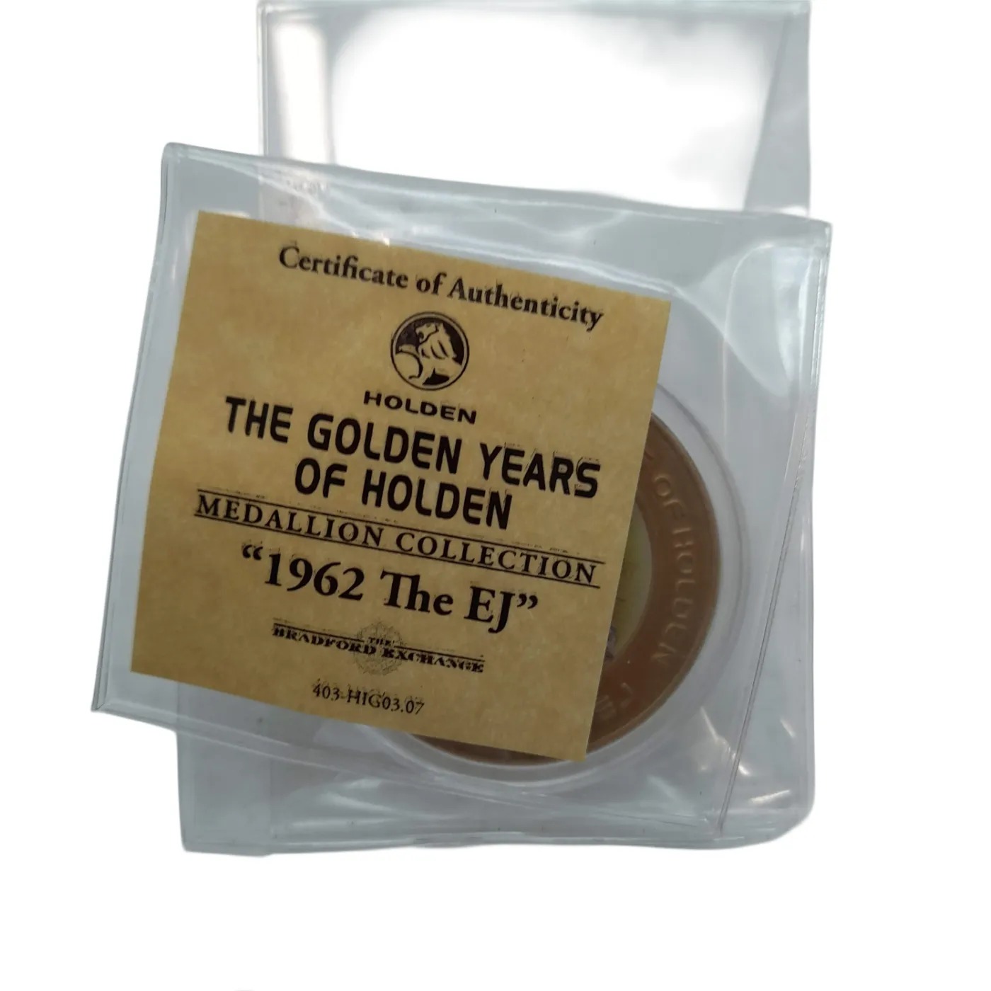The Golden Years of Holden 1962 EJ Gold Coin (WL 1409194)