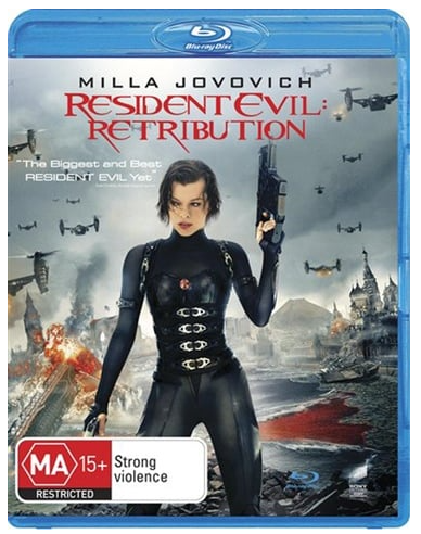 Resident Evil Retribution Blu Ray Good Condition (CP)