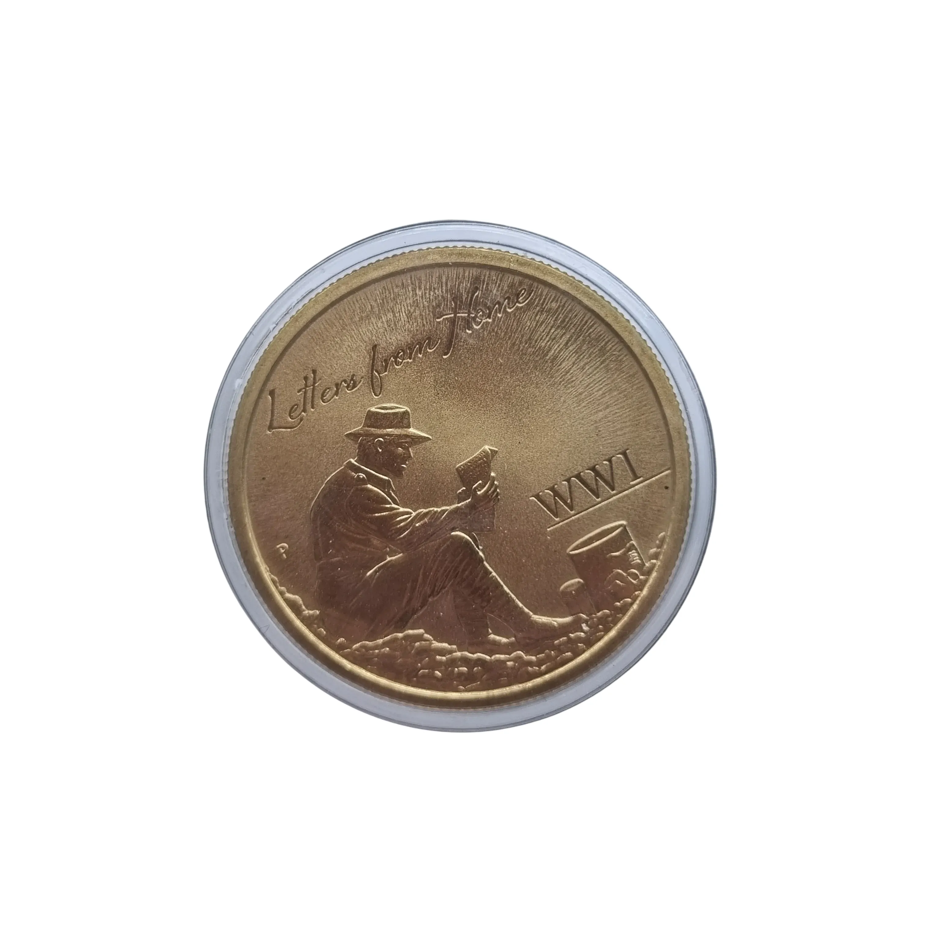 2016 $1 Postmen of WWI Coin Cover PNC