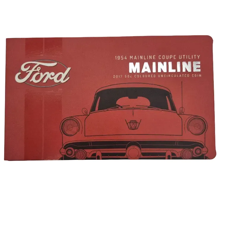 2017 50c 1954 Mainline Coupe Utility Coin Uncirculated Royal Australian Mint