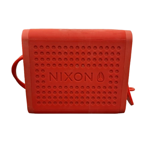 Nixon H012 Mini Blaster Red Bluetooth Speaker with USB and AUX Cable