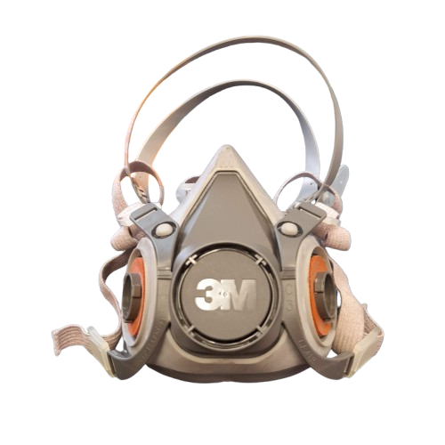 3M Respirator Mask 6000 Grey With Filters (GE)