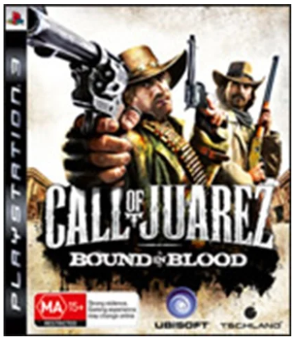 Call Of Juarez Bound In Blood Playstation 3 Game With Manual Very Good Condition