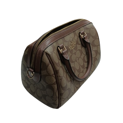 Coach Compass Bag Brown With Strap (NA 1418503)