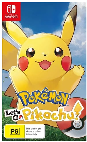 Pokemon: Let’s Go, Pikachu! Nintendo Switch Game With Case Good Condition (CP1357252)