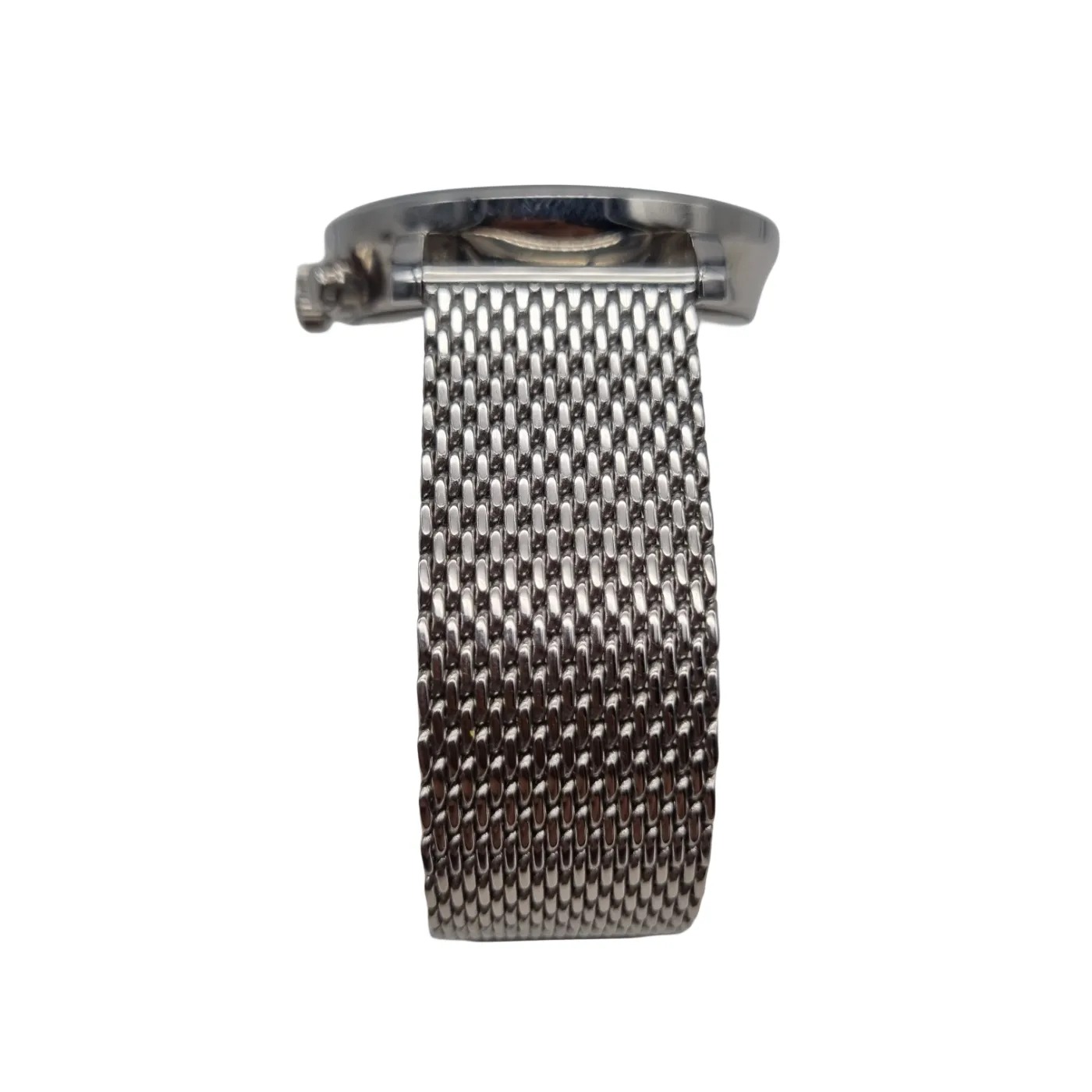 Laidlaw+Leeds Men’s Silver Watch 5109021 Silver Steel Band Circle (WR 1404109)
