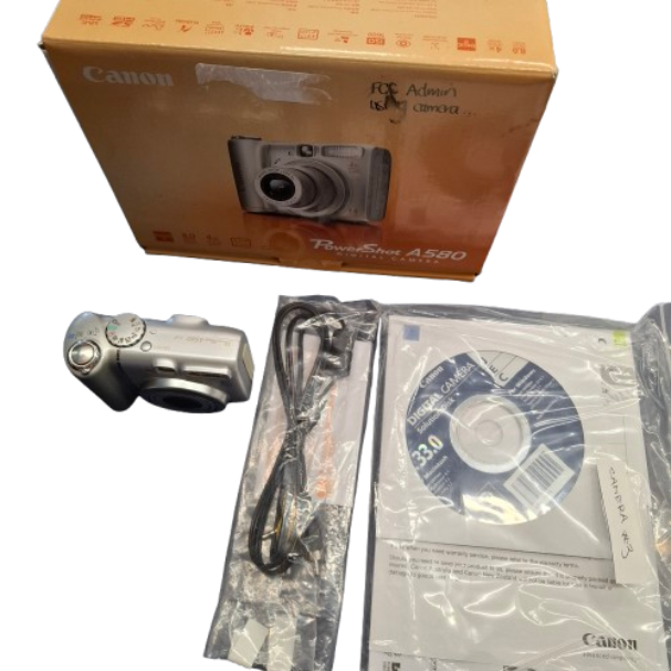 Canon PowerShot A580 Digital Camera (JN)