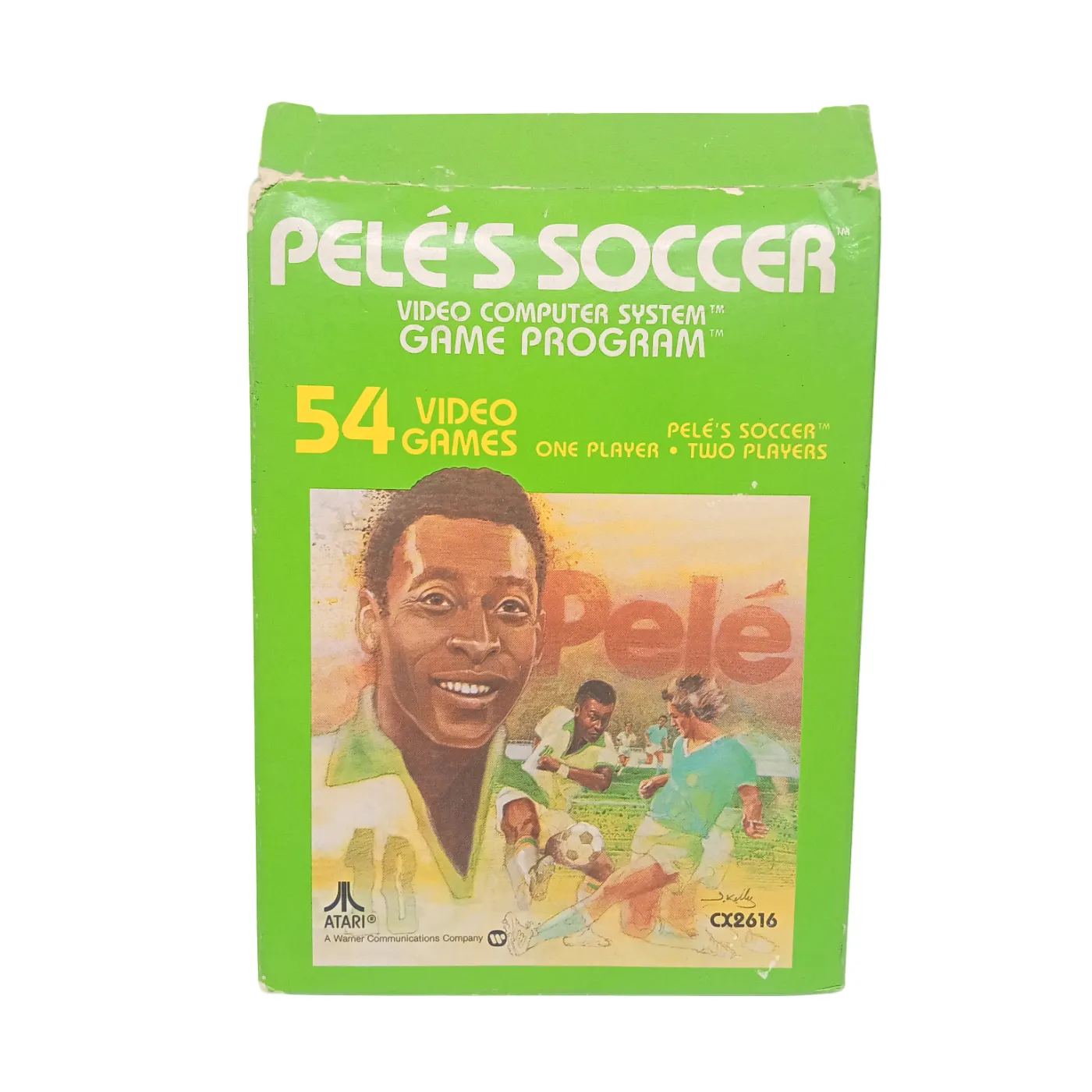 Atari 2600 Game in Box: Pele’s Soccer (WR 1396215)