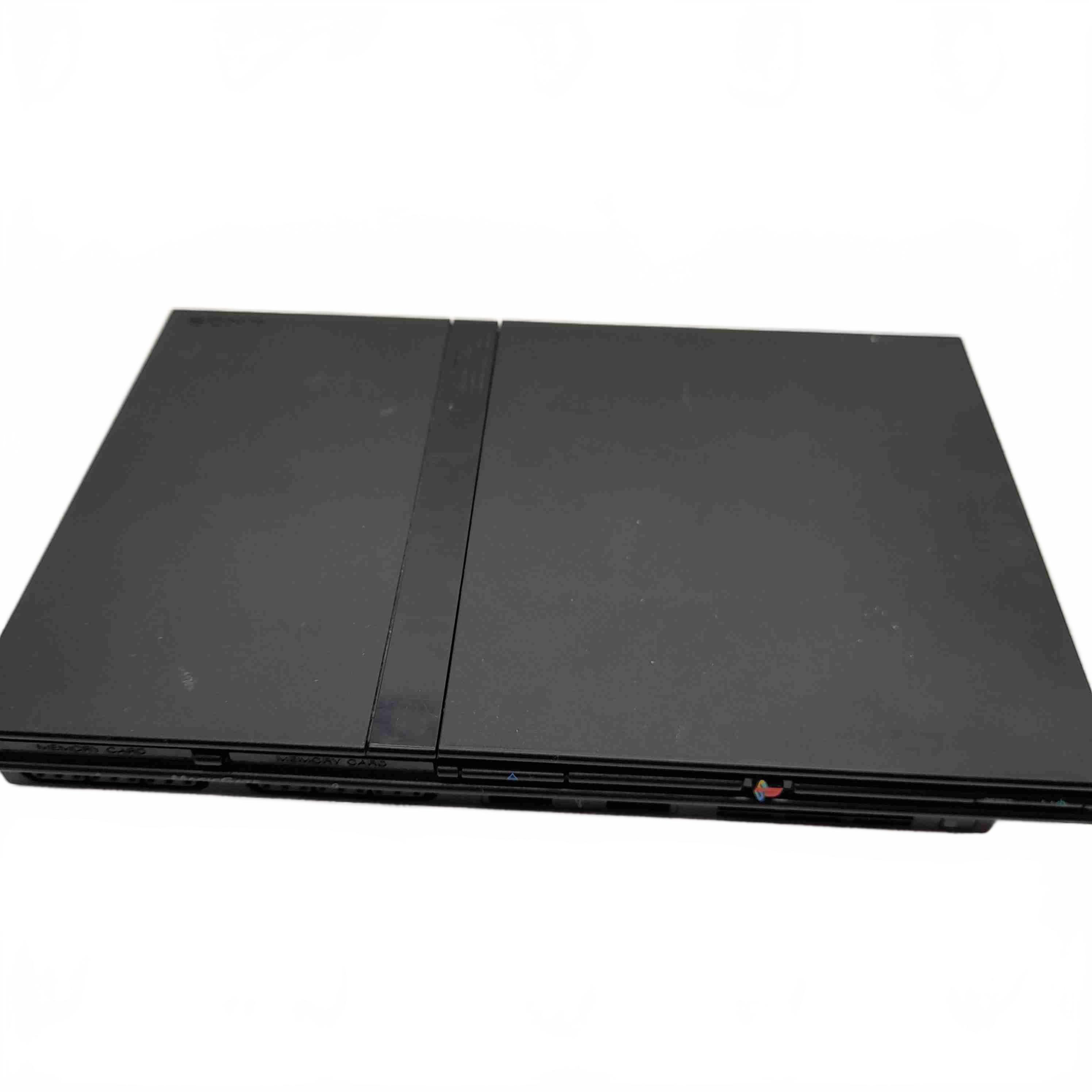 Sony PlayStation 2 Slim Console SCPH-70002 Black With Leads No Controller Good Working Condition (WL1434695)