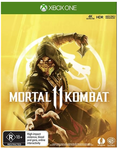 XBOX One Mortal Kombat 11, Very Good Condition, With Case No Manual (CP 1334015)