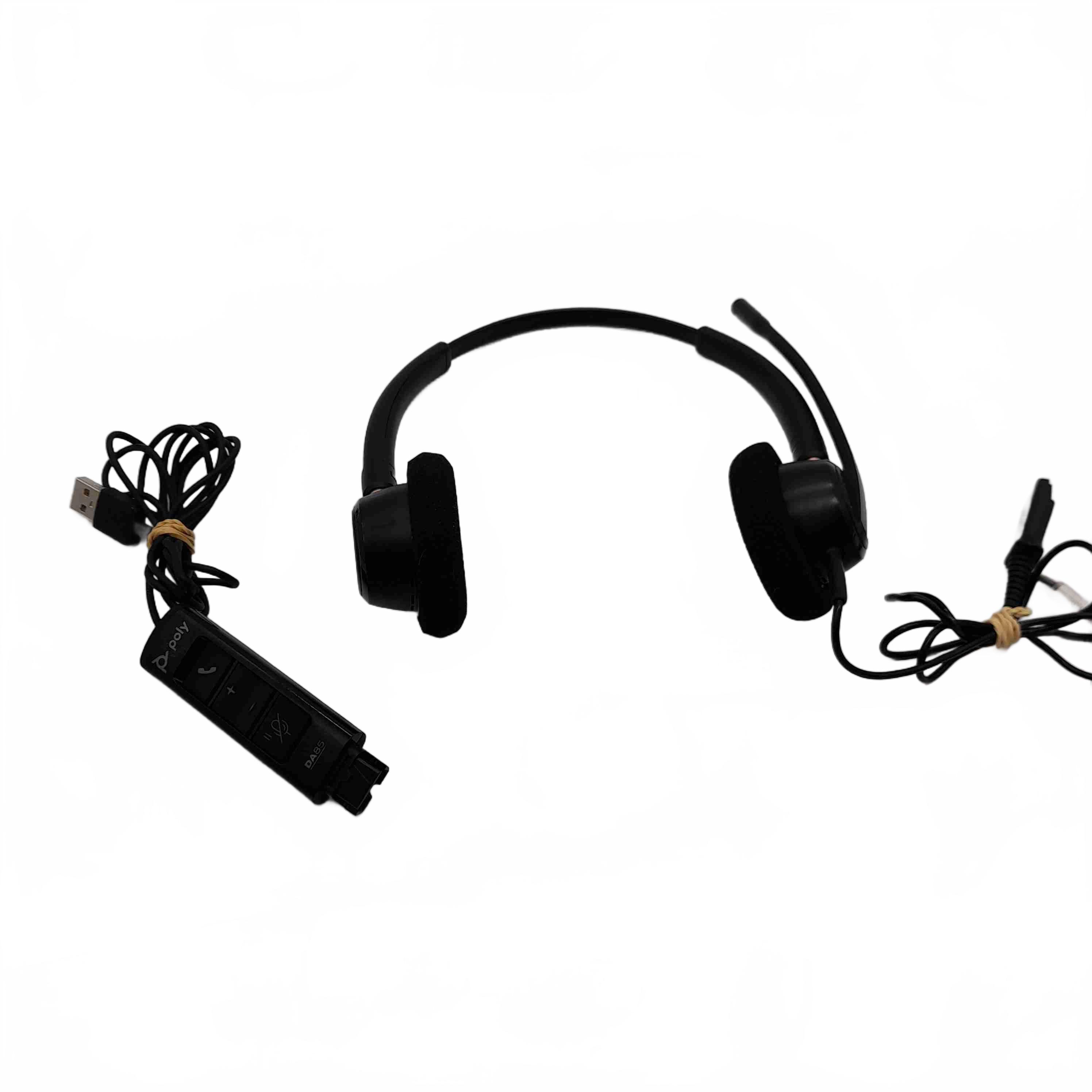 Plantronics Gaming Headset HW510 Black Good Working Condition (WL1435746)