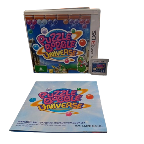 Puzzle Bobble Universe Nintendo 3DS Game (lel)