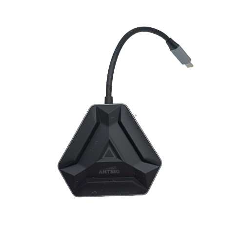 ANTSIG AP186 USB-C Multiport Adaptor, Black, Like New(WR)