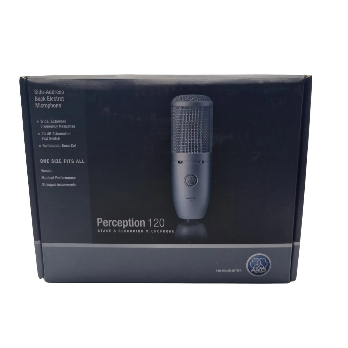 AKG Perception 120 Condenser Microphone In Box With Mic Clip (WR 1406490)