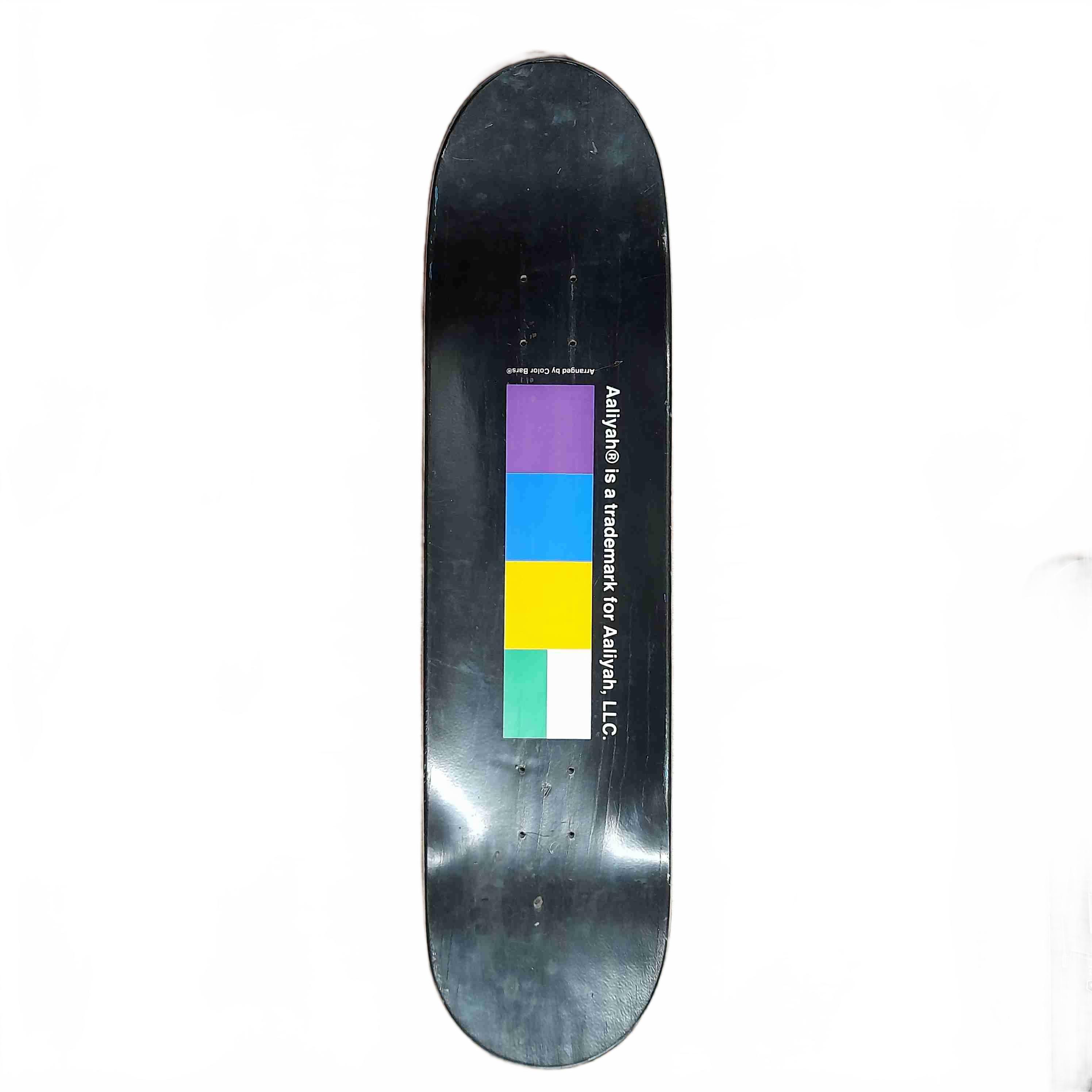 Color Bars X Aaliyah Skateboard Deck 8.125 (WL 1435313)