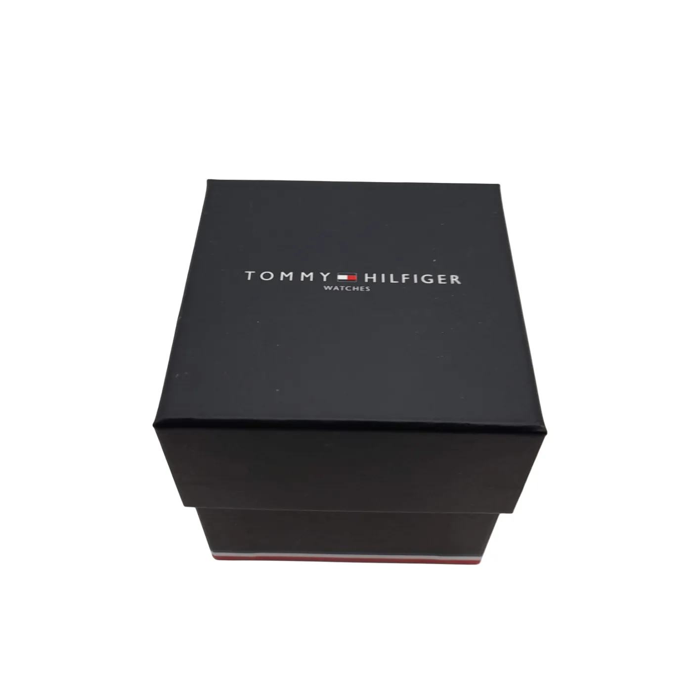 Tommy Hilfiger Men’s Silver Stainless Steel Watch with Blue Dial (WL)