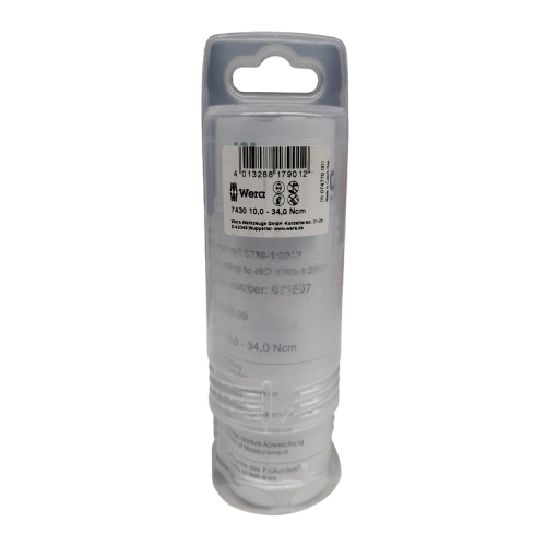 WERA 0747770 Torque Screwdriver 10.0-34Ncm (LN)