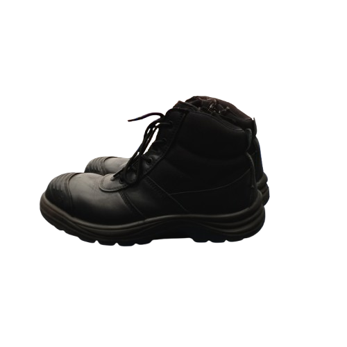 KingGee K27150 Tradie Zip Up Safety Boots Size US 13 (CP)