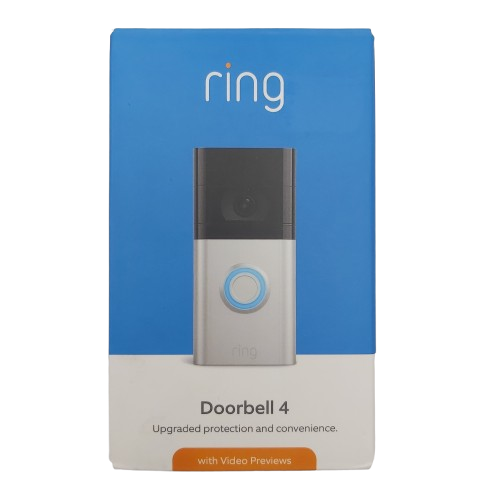 Ring Doorbell 4 Camera In Box With Battery