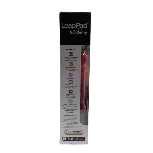 LeapFrog LeapPad Academy Educational Tablet 6022 Pink (Unopened) (LN)