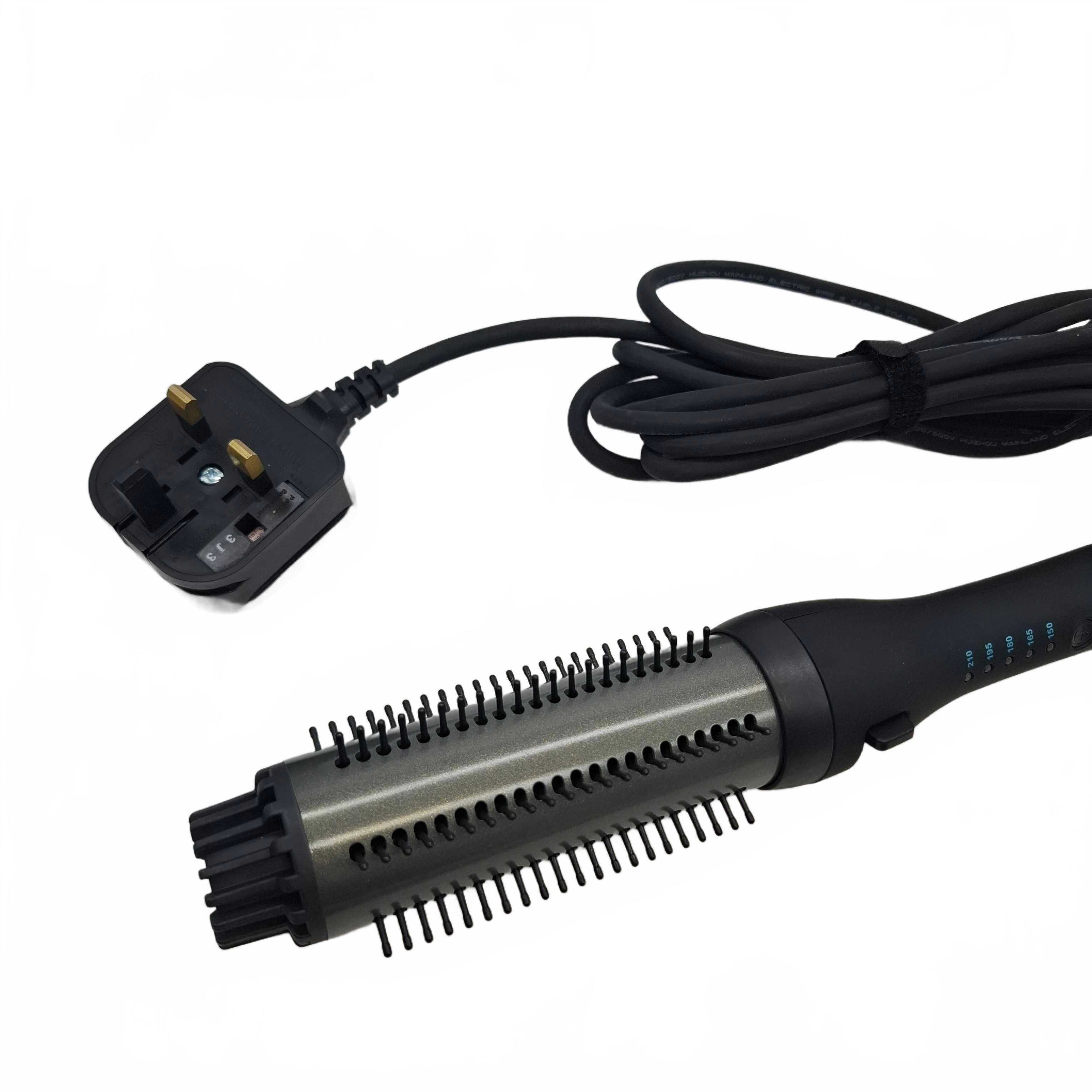 Revamp Progloss Perfect Finish Hot Styling Brush BR-1500 + Box *UK Wall Plug* (WR 1424914)