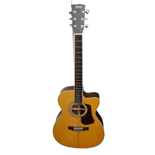 Cort L710F Acoustic Electric Guitar Brown With Case (LN)