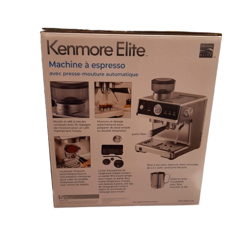 Kenmore Coffee Machine KKECMEAT-AU Silver In Box (GE)