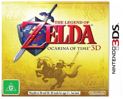 NINTENDO 3DS The Legend Of Zelda – Ocarina Of Time 3D, Excellent USED Condition, With Case + Manual (CP)