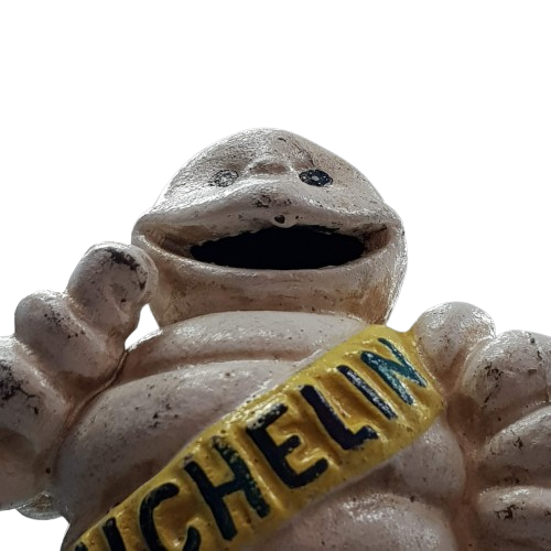 Michelin Man Figure Vic 1936 White Money box ( Vintage )