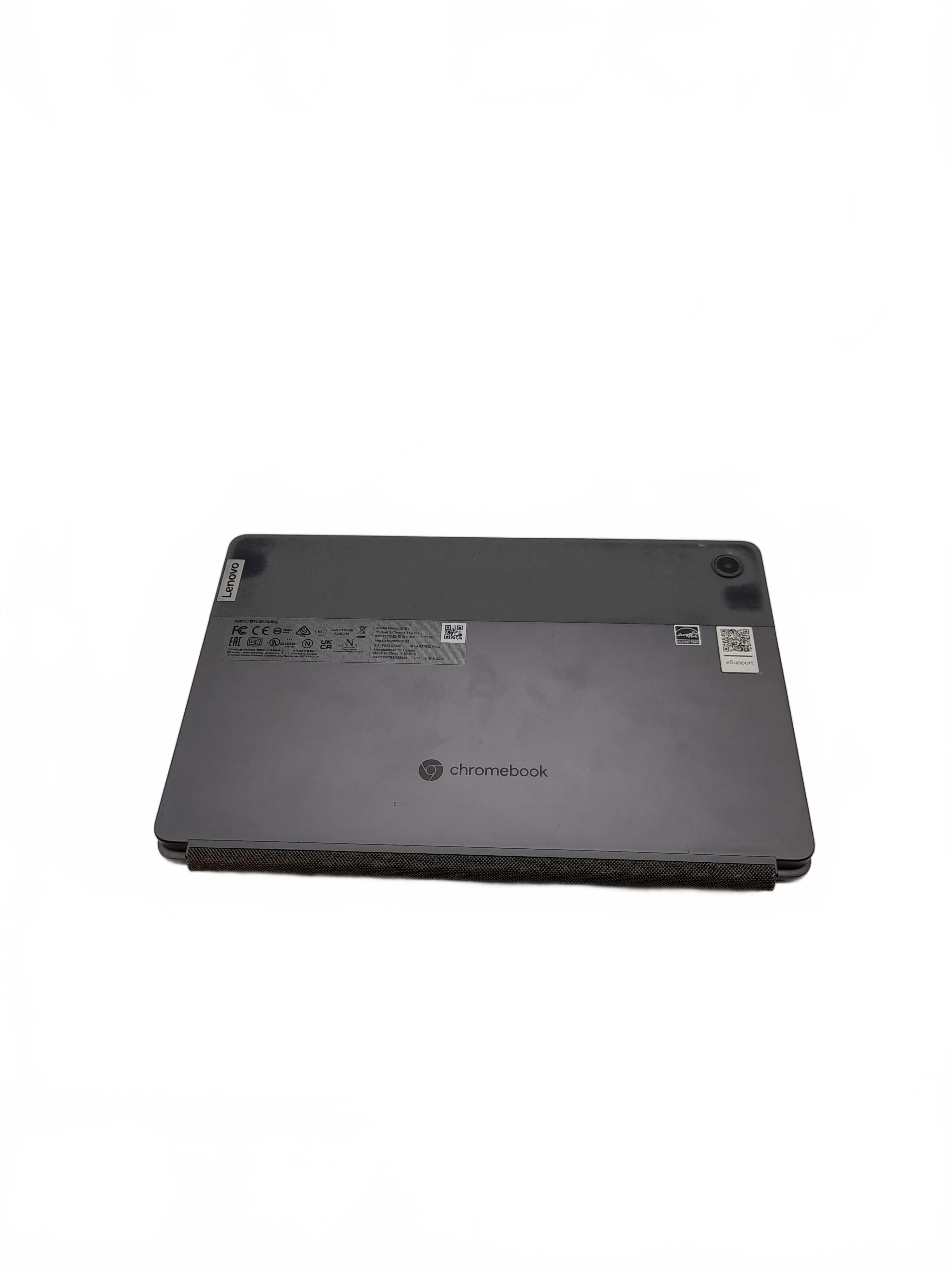 Lenovo Tablet 11Q727 Duet 3 128GB Chromebook Grey Black With Keyboard Great Working Condition (WL1431539)