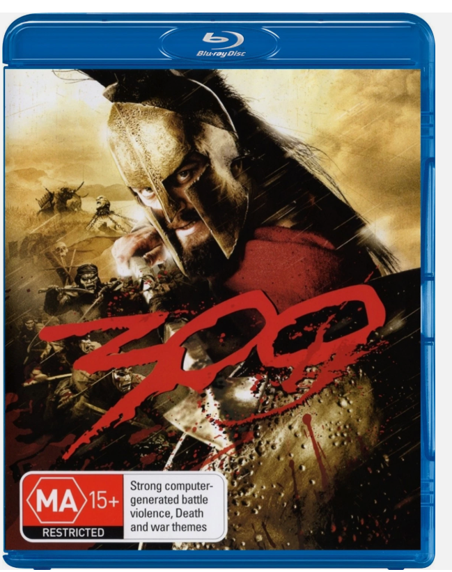 300 Blu-ray DVD – Good Condiition Without Manual(CP)