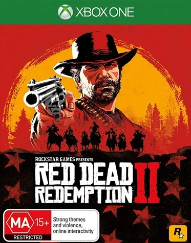 Red Dead Redemption 2 (2 Disc – No DLC) Xbox One Fair Condition (Case Damaged) with Manual (LN)