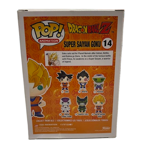 Super Saiyan Goku – Dragonball Z Pop Vinyl – 014 – Unopen. (NG 1386784)