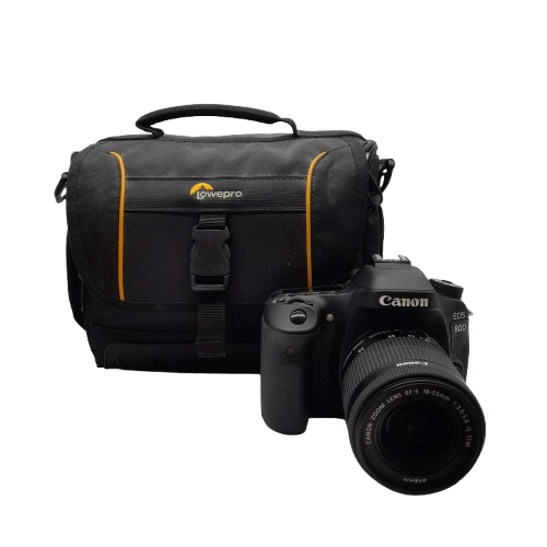 Canon EOS 80D DSLR Camera – with 18-55mm Lens & Accessories (MR 1334815)