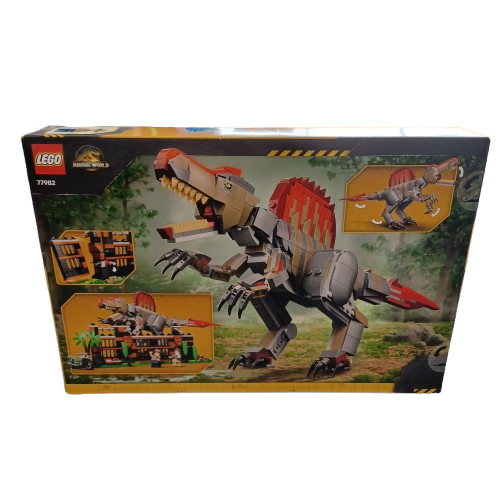Lego Jurassic World Spinosaurus Dinosaur Escape 77982 ( LE )