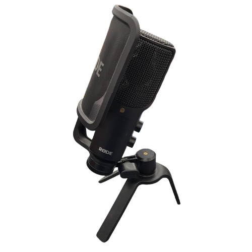 Rode Microphone With Stand NT-USB Black