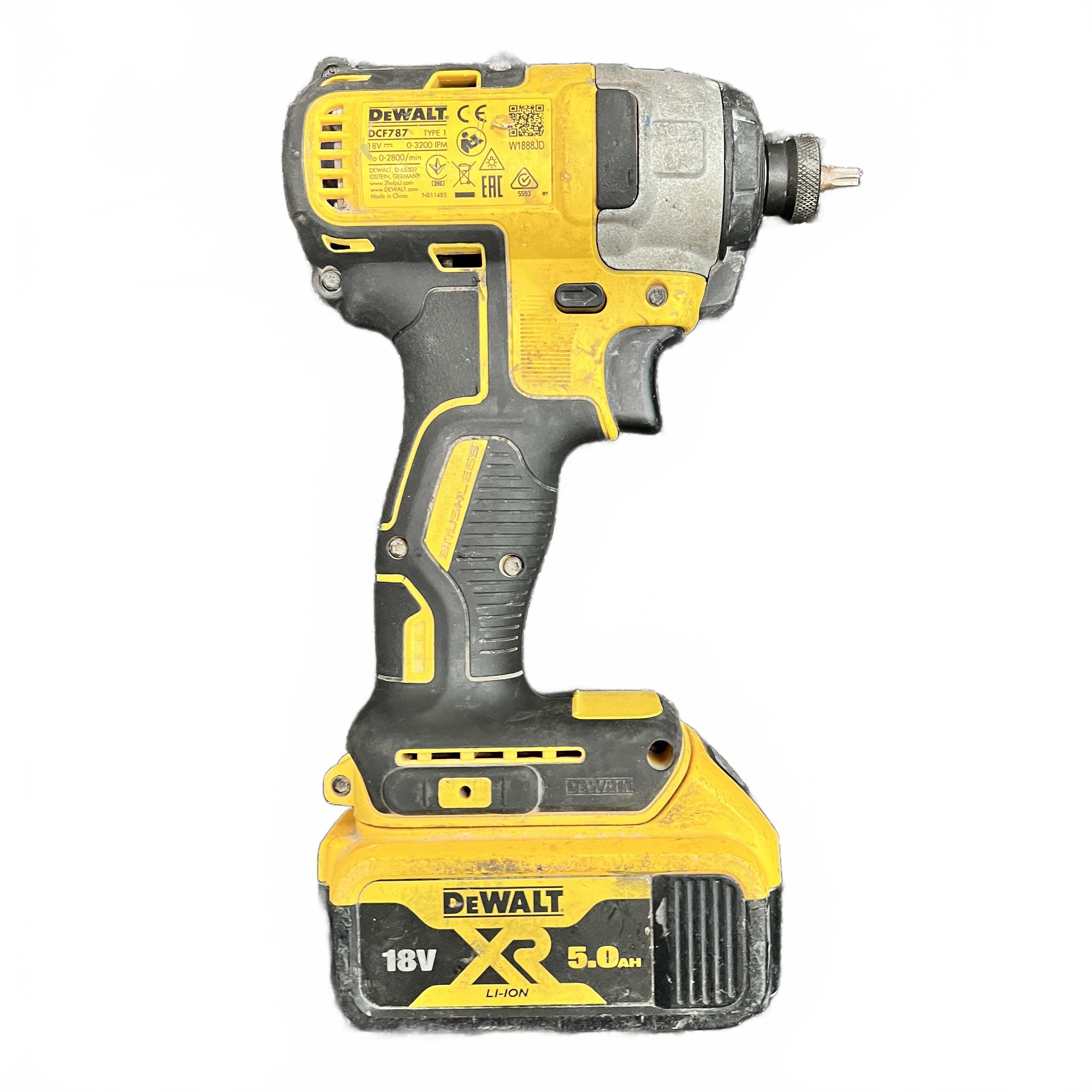Dewalt Impact Driver DCF787 With 5ah Battery (MK)
