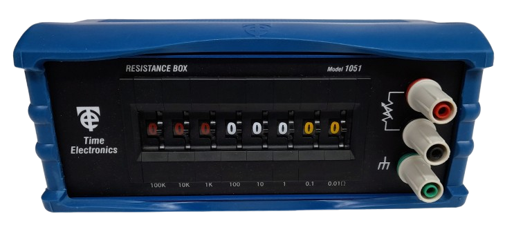 Time 1051 Electronics Resistance Decade Box Like New