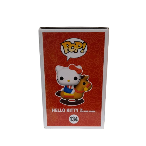 Funko Pop 134 Hello Kitty On Rocking Horse Premium Vinyl Figure (LN)