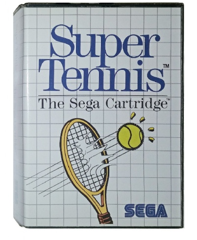 Super Tennis Sega Game In Case With Manual – Good Condition (CP-1053422)