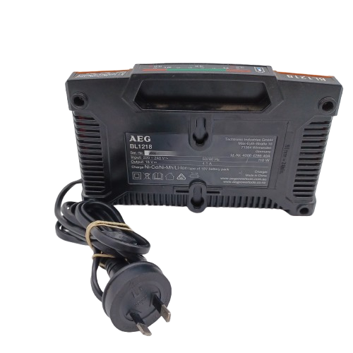 AEG BL1218 18V Li-Ion Smart Battery Charger, Very Good Condition (LE 1365923)