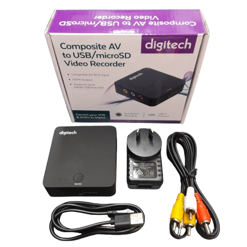 Digitech Composite AV to USB/microSD Video Recorder – (LN)