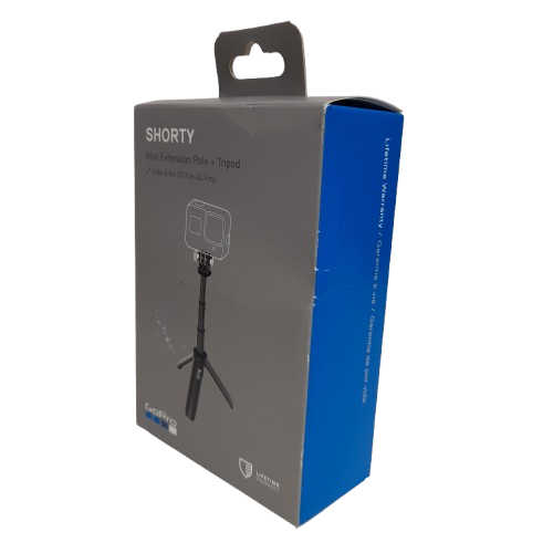 GoPro AFTTM-001 Shorty Mini Extension Pole + Tripod in Box Like New (JN)