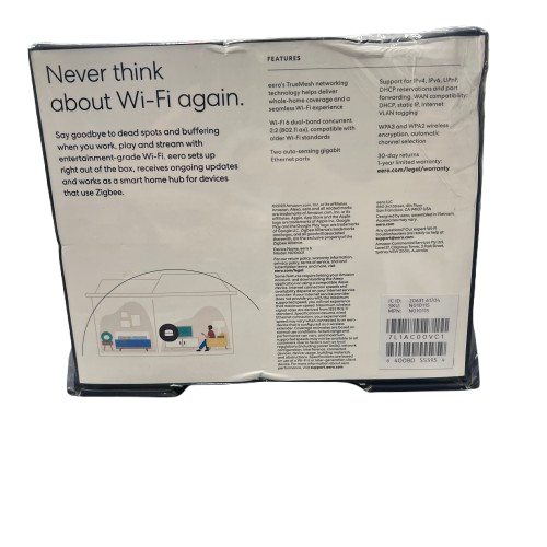 Eero 6 TrueMesh Wi-Fi 6 Dual-Band Router (MK)