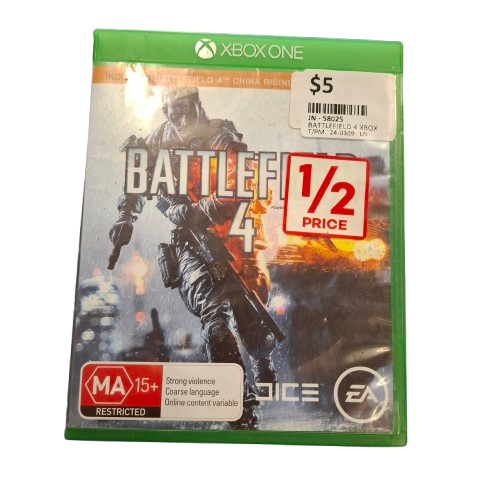 Battlefield 4 XBox One Game (JP-58025)